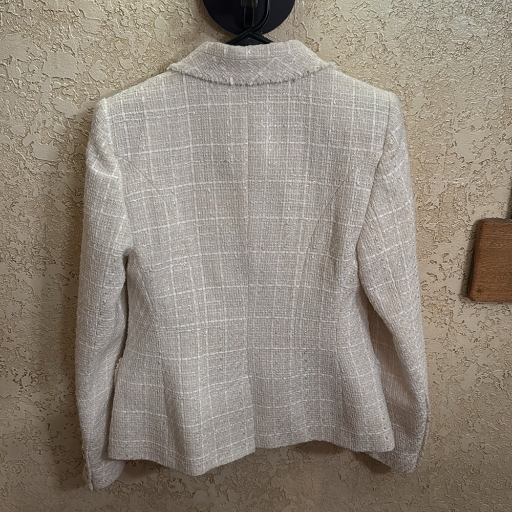 NWT Karen Millen Sparkle Tweed Military Blazer & Short Set - Picture 6 of 17